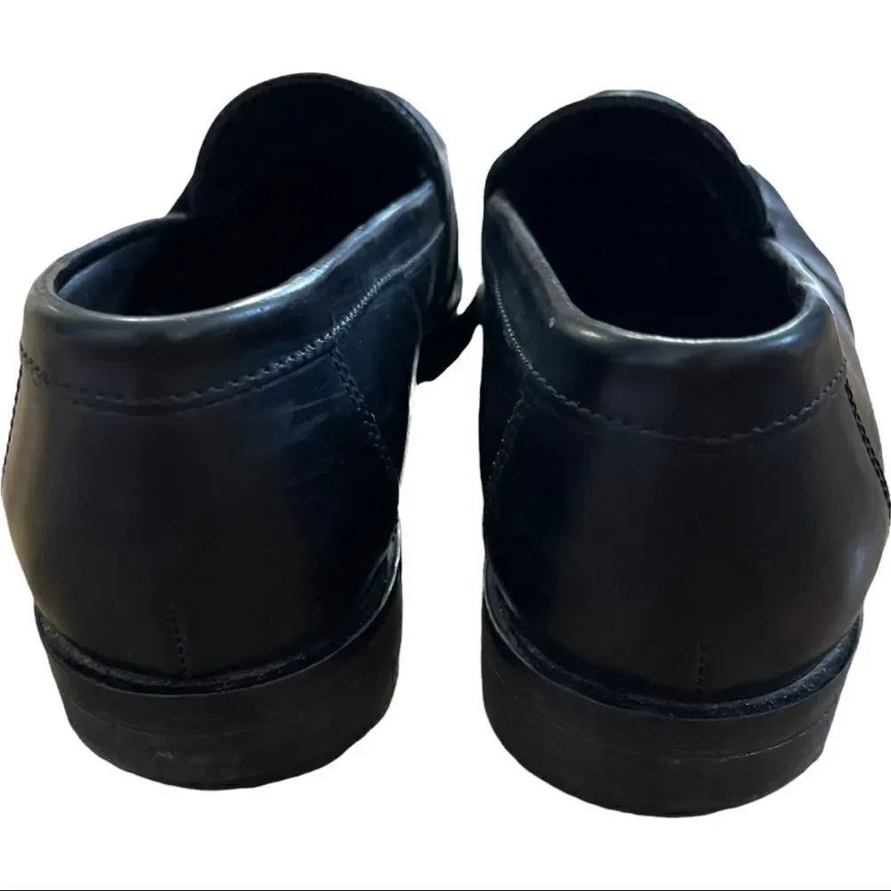 To Boot New York Adam Derrick Devries Black Leather Loafers Sz 7M